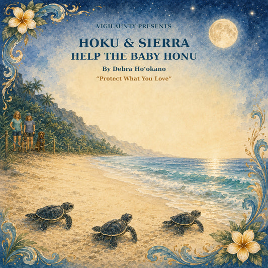 Hoku and Sierra Help the Baby Honu
