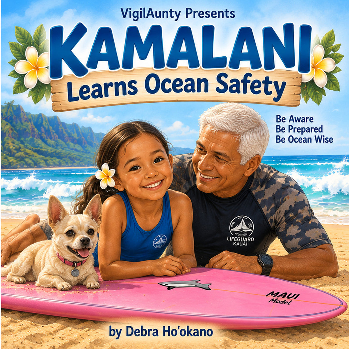 Kamalani Learns Ocean Safety